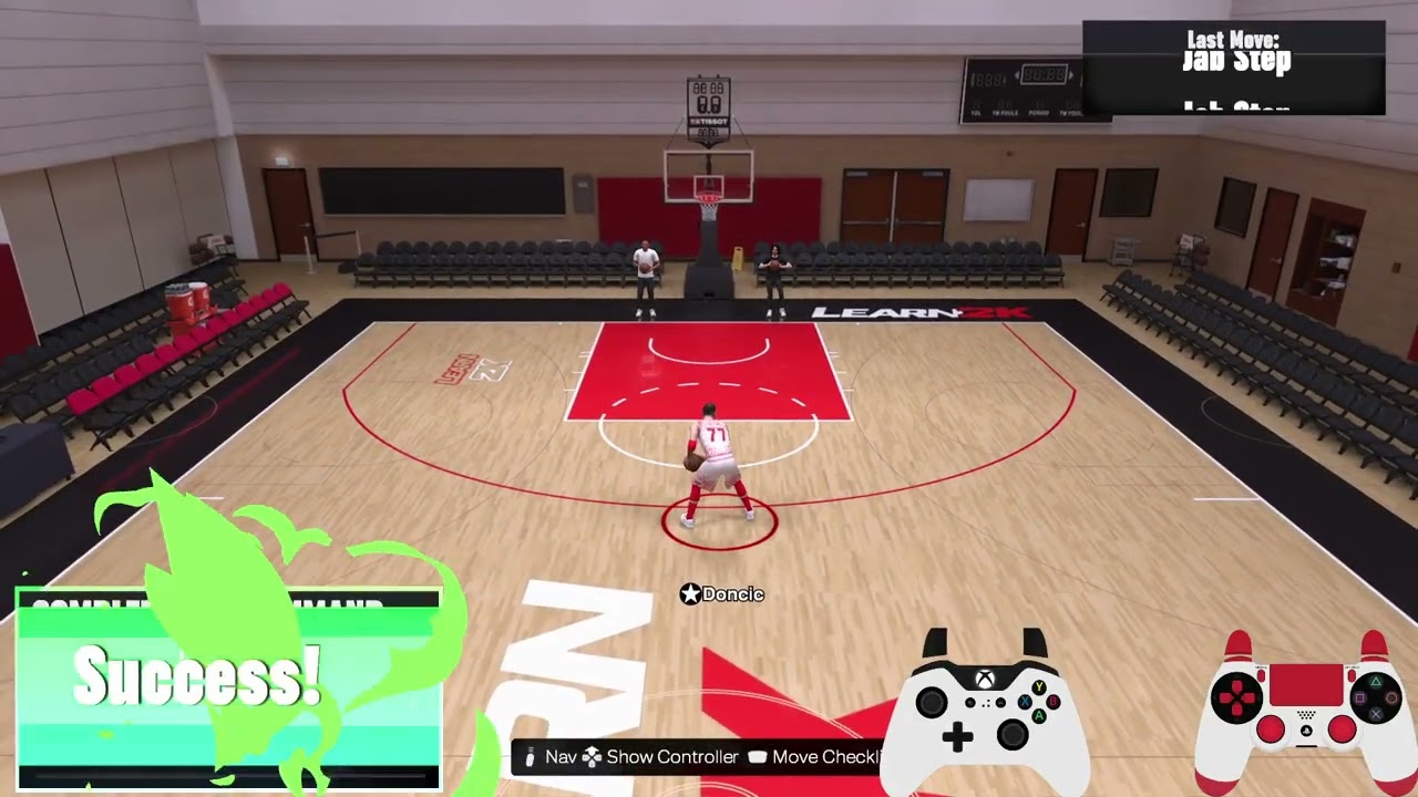 NBA 2k26 Как нанести тройной удар мощным джебом