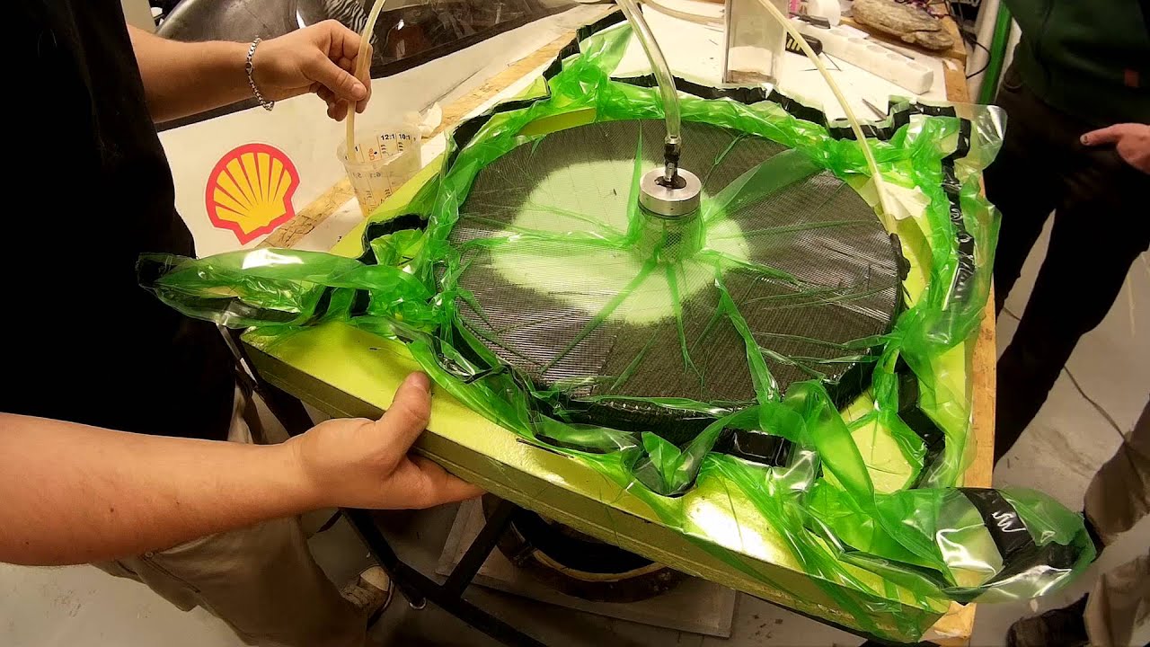 Making of carbon fiber rim