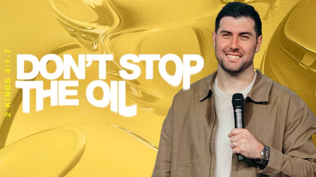 DON&rsquo;T STOP THE OIL - Pastor Tyson