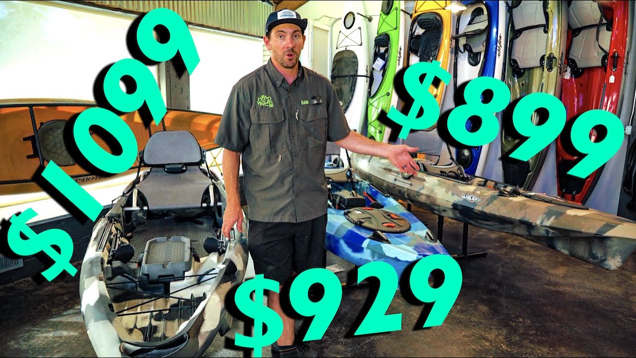 3 Paddle Fishing Kayaks Under $1100 Compared