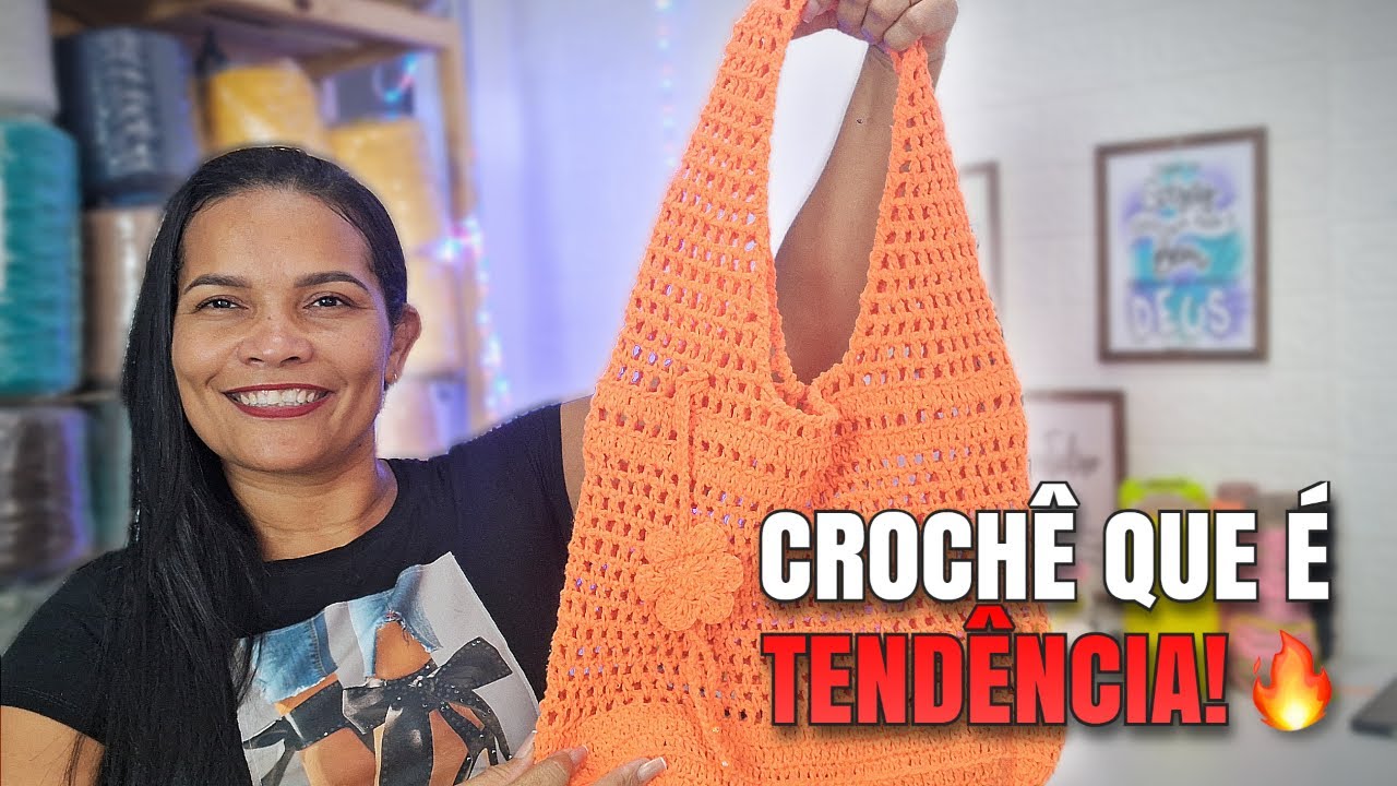 Um Modelo, Várias Cores! Bolsas de Crochê com a Cara do Verão ☀🌈