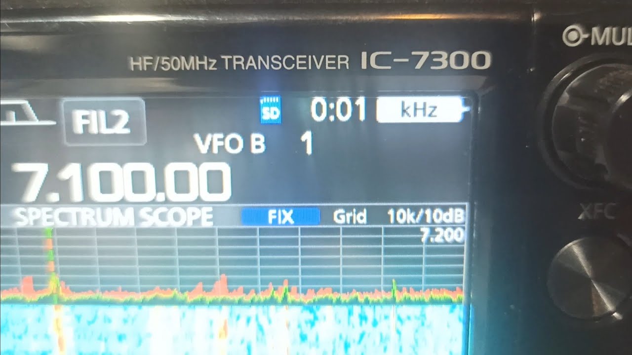 Sustitución de la batería de un ICOM IC-7300