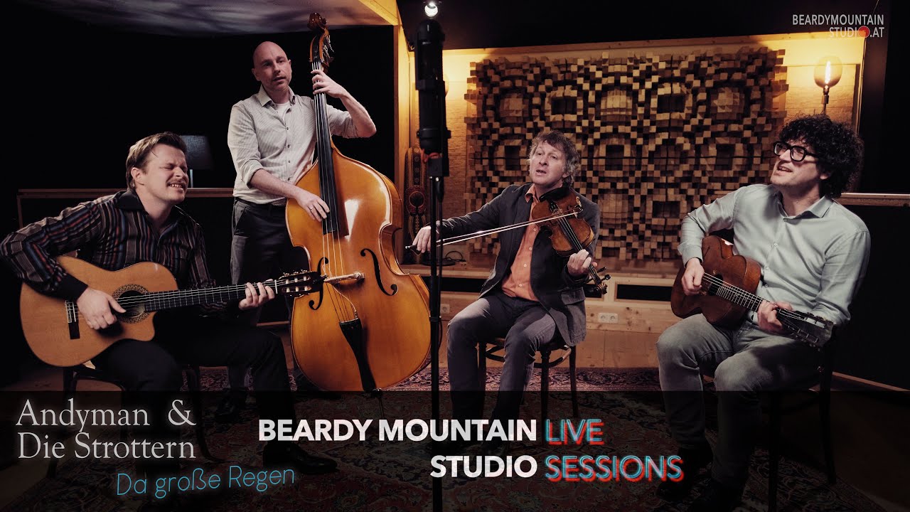 ANDYMAN & DIE STROTTERN // Da große Regen  // BEARDY MOUNTAIN STUDIO SESSION // [4K]