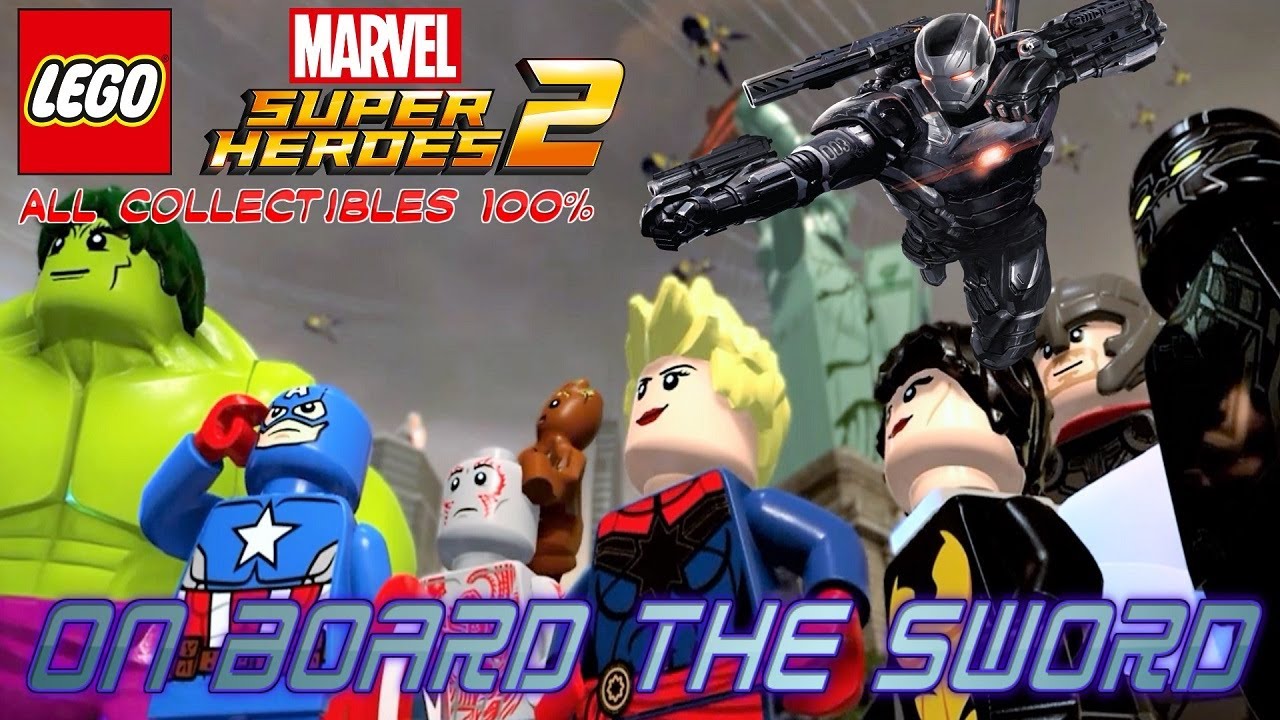 LEGO Marvel Super Heroes 2 - Level 19: On Board the Sword 100% Guide (All Collectibles)