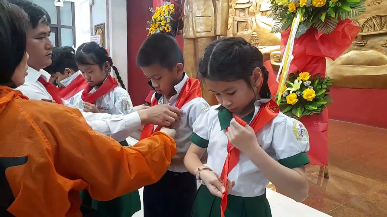 Lễ kết nạp Đội viên nhiều ý nghĩa!
