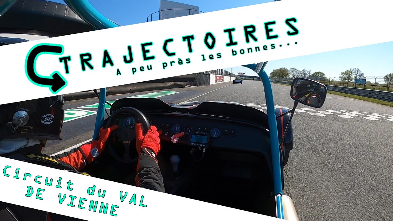 Les trajectoires (ou presque) du circuit du Val de Vienne : un tour embarqué en Caterham Roadsport