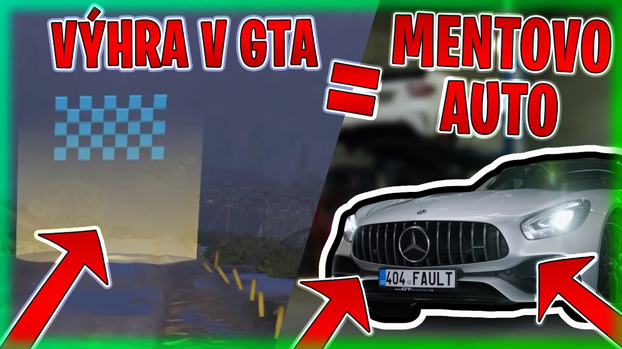 KDYŽ VYHRAJU, MENT MI PŮJČ&Iacute; SVOJE AUTO!!! | GTA 5 | Morry&@mentoss97