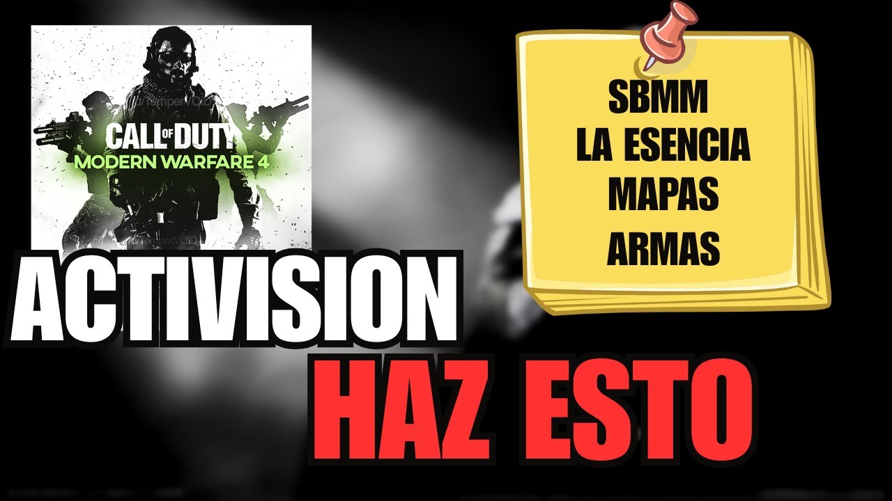 MODERN WARFARE 4 TIENE QUE TENER ESTO PARA TRIUNFAR 