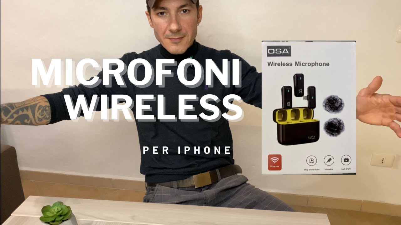 UNBOXING Microfoni OSA per principianti. 👍