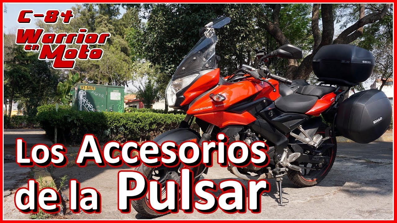 Los Accesorios de la Pulsar As200 - Warrior En Moto - Motovlog 84
