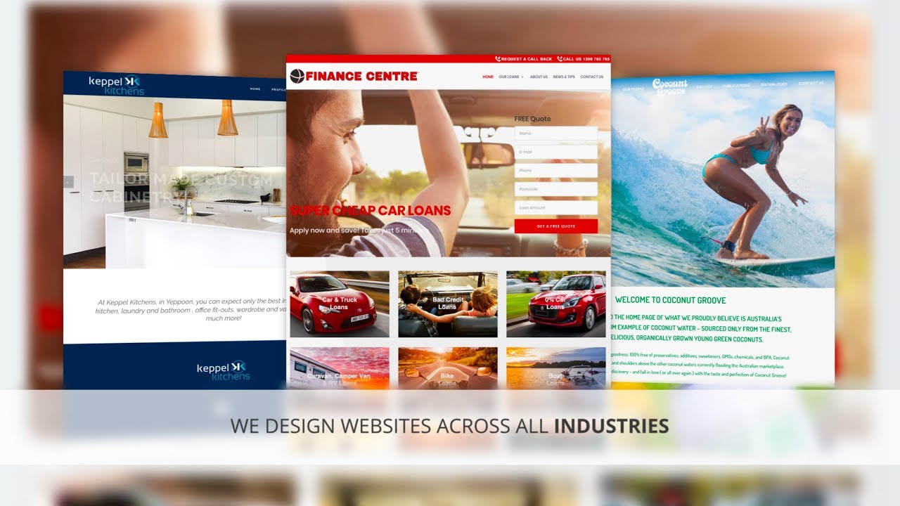 Website Development by glenbowden.com