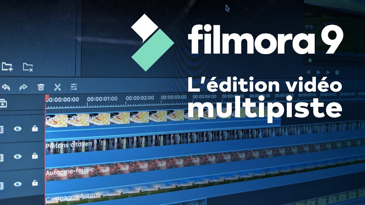 Édition multipiste - B-Roll, multi-caméra et multi-écran  || Tuto Filmora9