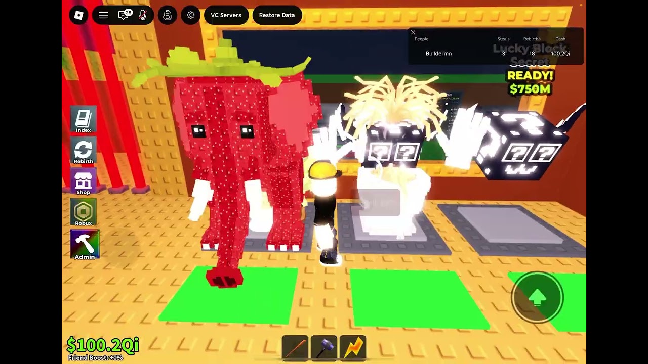 Steal a brainrot modded (mega block part 1