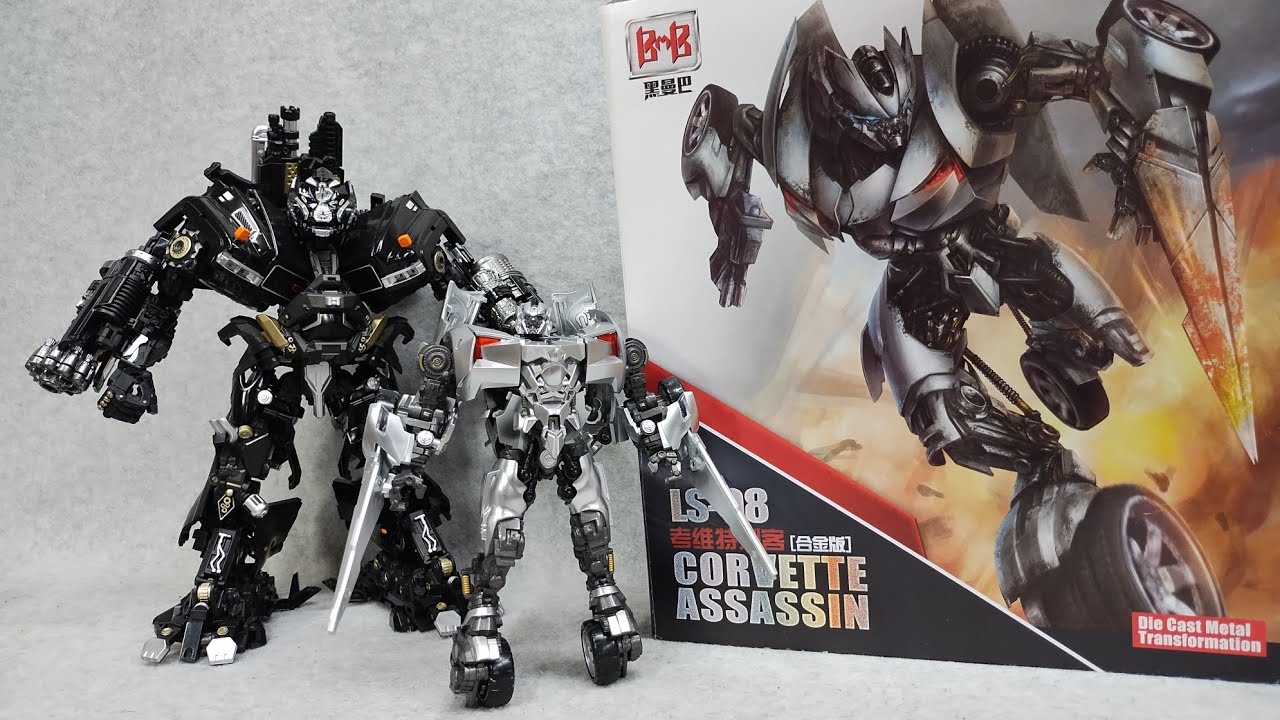 Corvette Assassin Oversized KO Sideswipe LS-08 Black Mamba Masterpiece stand in?
