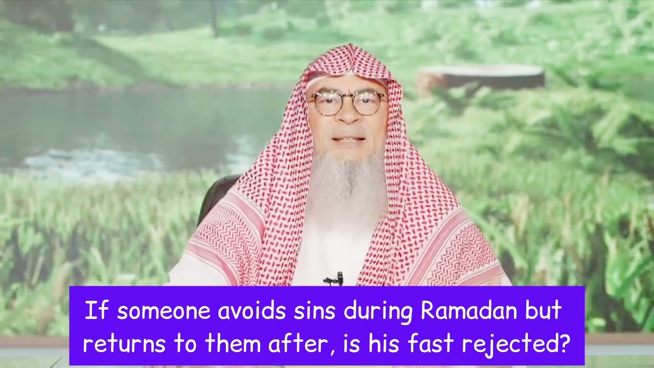 If I return to old sins after Ramadan, are all my fasts & good deeds void? #ramadan assim al hakeem