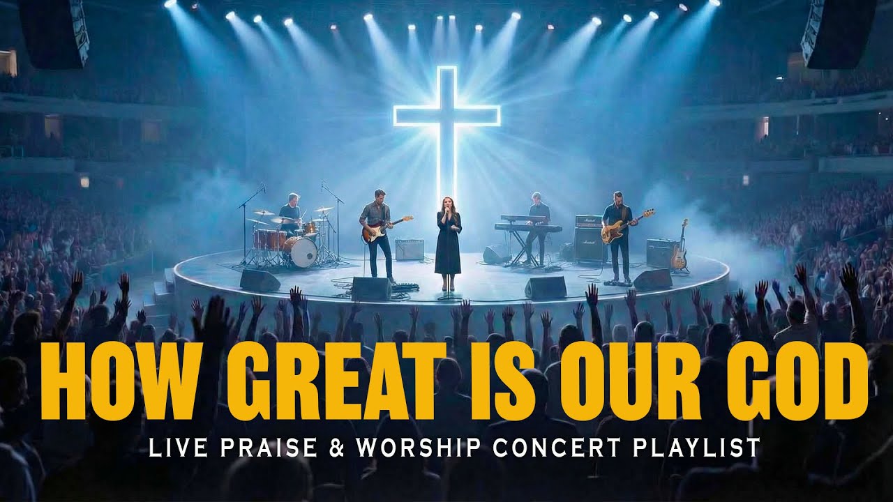 HOW GREAT IS OUR GOD - Live Worship Concert Album - Best Hillsong Worship Songs of All Time