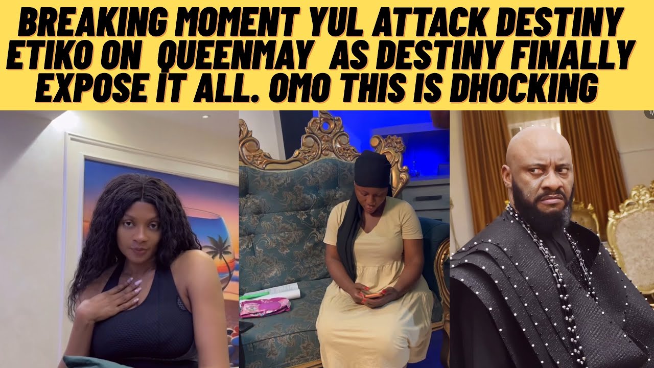 Breaking this is shocking moment yUl attack destiny etiko etiko on QUEENMAY on set, as all exposed