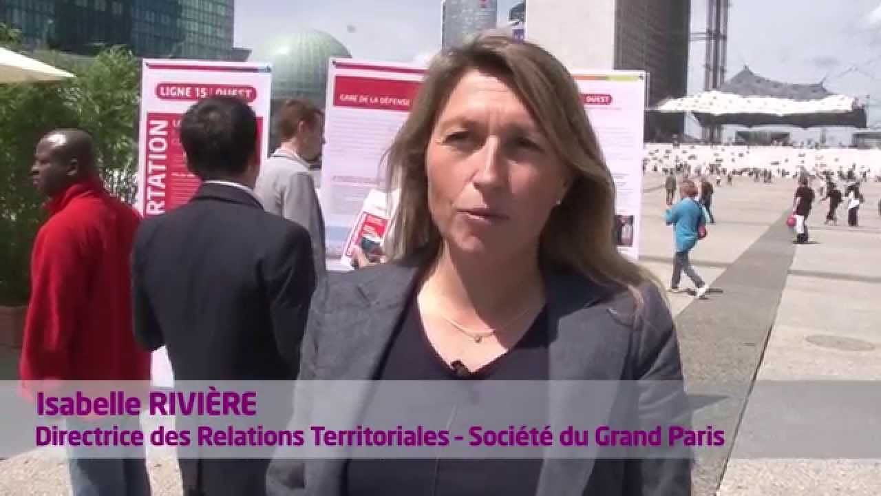 Ligne 15 Ouest du Grand Paris Express : rencontre sur le parvis de la Défense