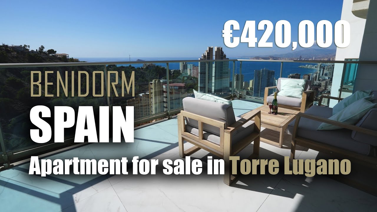 Apartment in Spain, Benidorm for sale with sea views | Rincon De Loix area | Torre Lugano