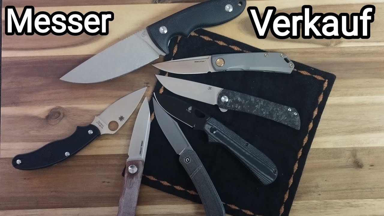Messer Verkauf //  alle 7 Schätzchen sind verkauft!