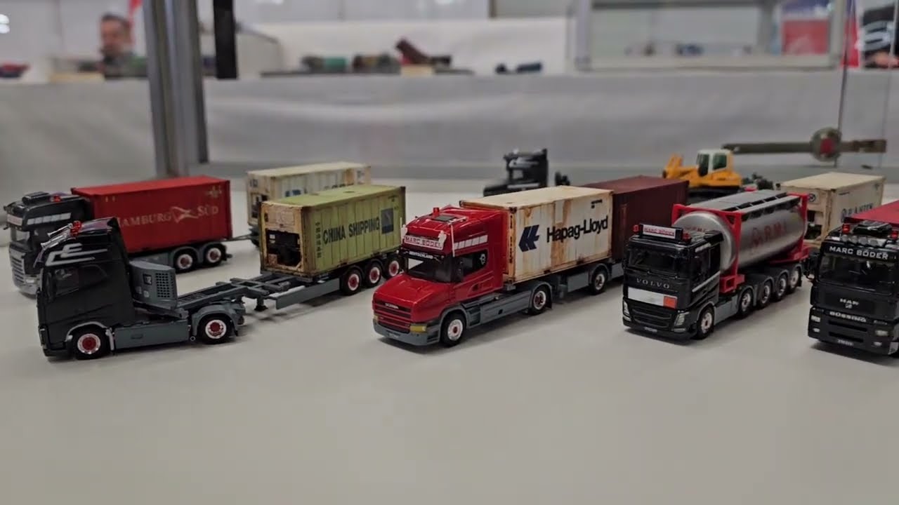 Beautiful Scale Model Trucks 1/87 Intermodellbau Messe Dortmund 2025