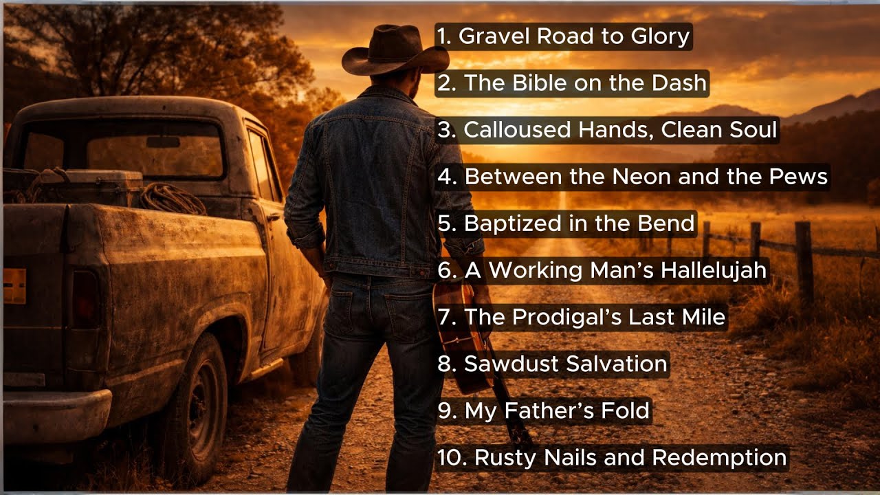 Gravel Road to Glory | Full Album | Gospel Country | Cain Walker Sounds
