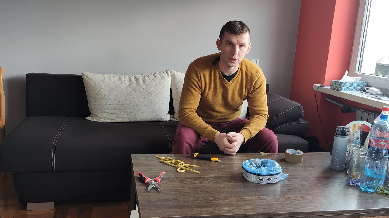Napełnianie wkład&oacute;w angelcare z rolki. How to refill original angelcare cartridge. DIY