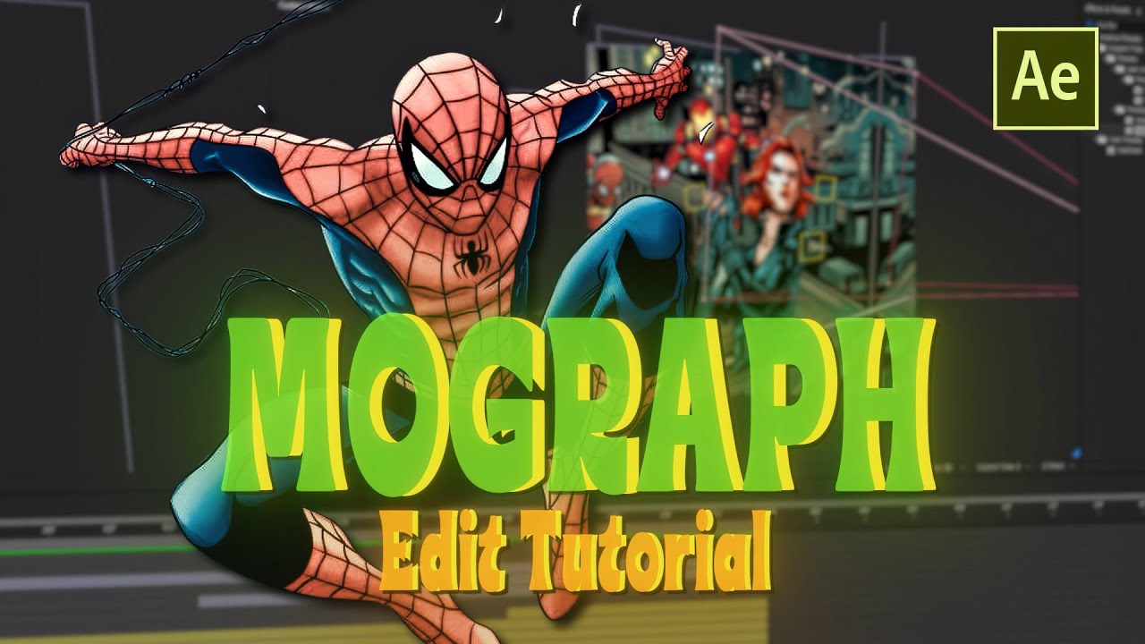 Учебное пособие по стилю редактирования Mograph | After Effects