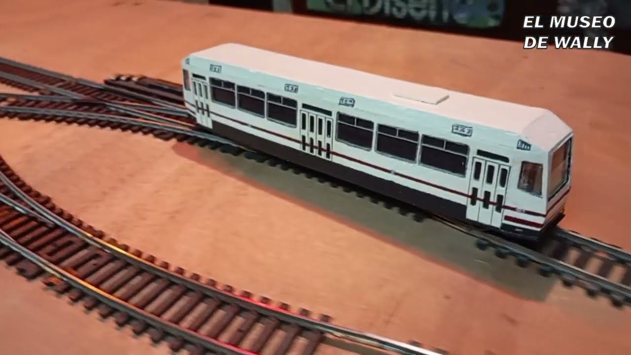 Tranvia PREMETRO de Buenos Aires en escala H0 1/87 #elmuseodewally 