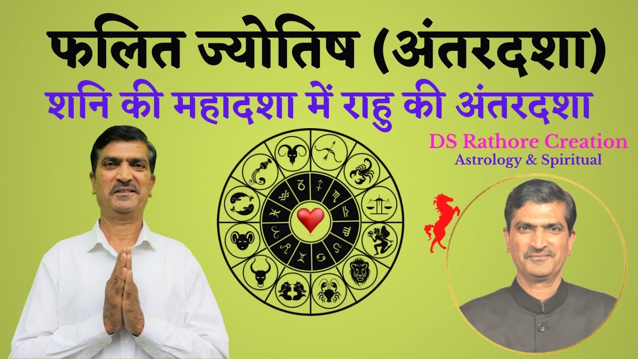 शनि की महादशा में राहु की अंतरदशा | Shani Ki Mahadasha Me Rahu Ki Antardasha | #DSRathoreCreation