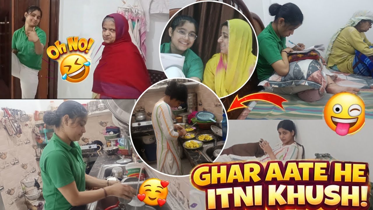 Ansu ghar aate he hui itni khush aaj 😍#viral #haryanvivlogs #trendingvlog 