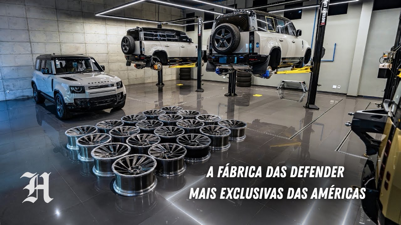 Handmade Studio , a fábrica das Defender mais exclusivas das Américas. 