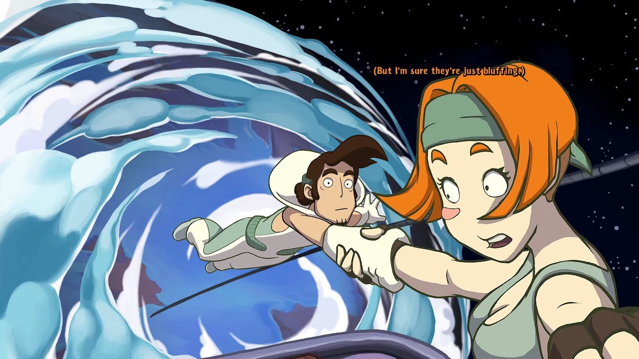 Deponia Doomsday Walkthrough #13 - Crowbar, Combat vehicle, Throttle limiter