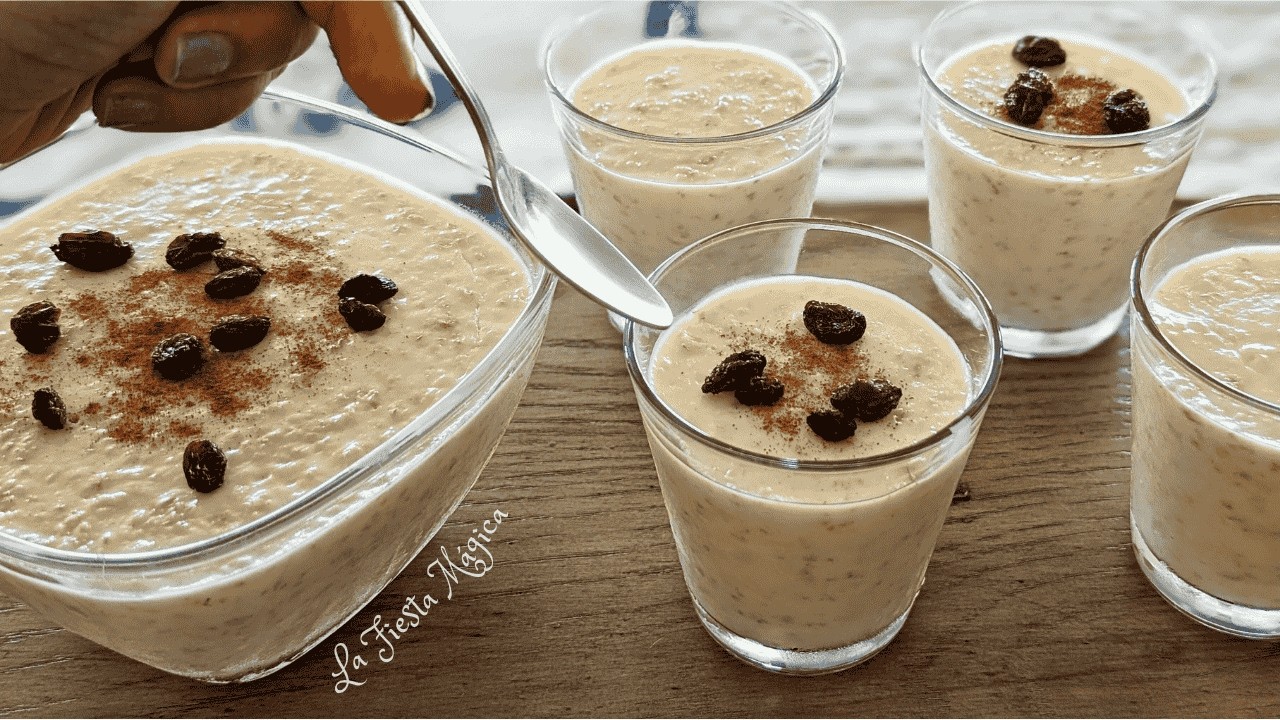AVENA tipo ARROZ CON LECHE🍚Postre Rico, Fácil, Rápido y Saludable🥣 Mexican oatmeal listo en minutos!