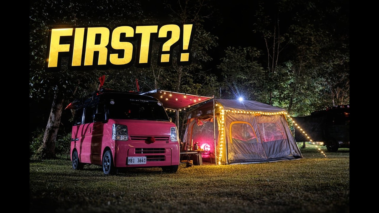 First Family Camping with Suzuki Every Owners Club - Philippines | Camp Gilmore Adventure