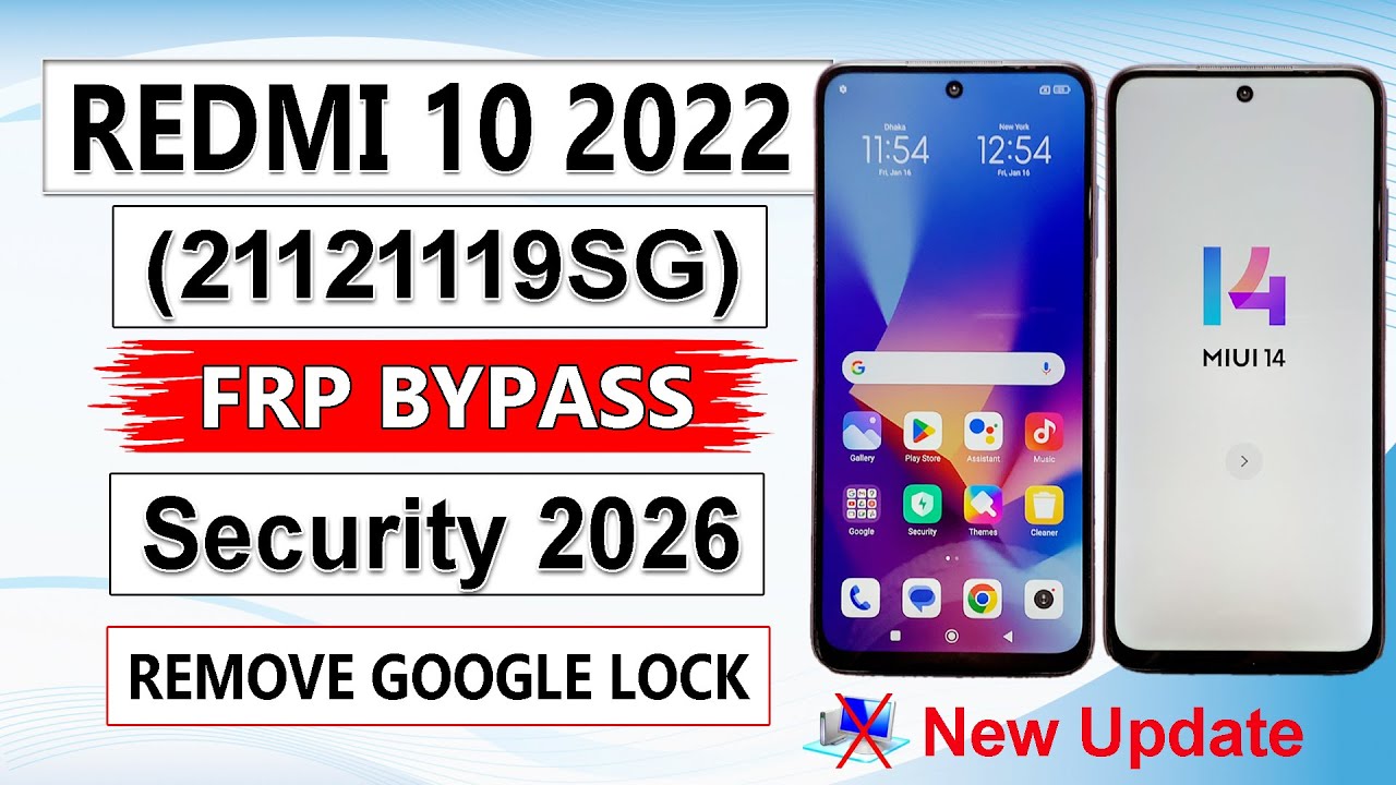 Redmi 10 (2022) Frp Bypass Miui 14.0.7 Without Pc✅ Redmi 10 Google/Gmail Account Bypass✅ Update 2026