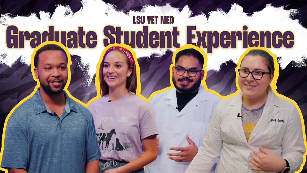 Graduate Student Life at LSU Vet Med