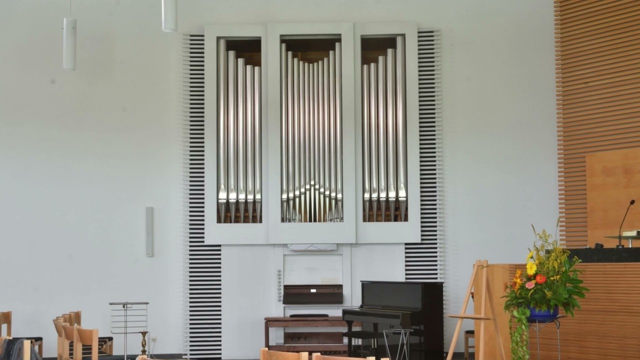 Die Orgel in der neuapostolischen Kirche Gersthofen - Rinck, Sollt ich meinem Gott nicht singen