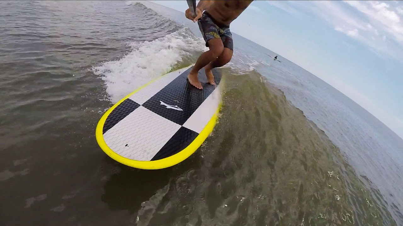 Surfing St Simons Island, Georgia (ankle slapping FUN!)