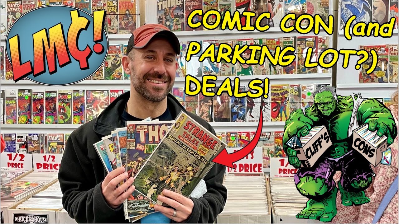 Silver-Age Comics and Parking Lot Deals at a Special New Year’s Eve COMIC CON!