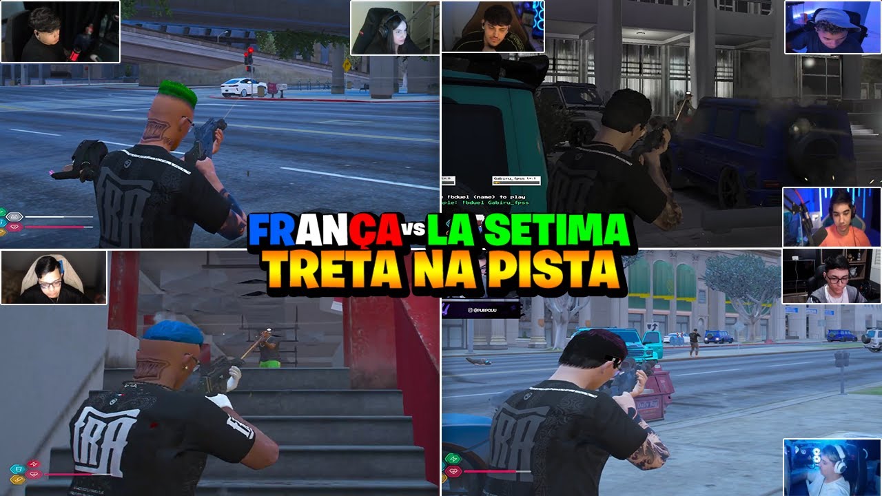 FRANÇA vs LA SETIMA | TRET4 COMPLETA NA PISTA 😱