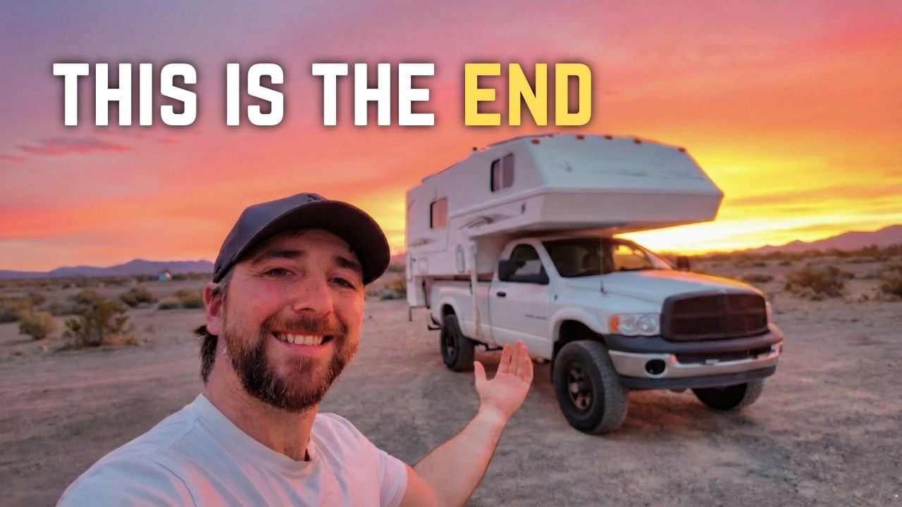 I Drove 3000KM Across The USA In MY 20 Year OLD Truck Camper