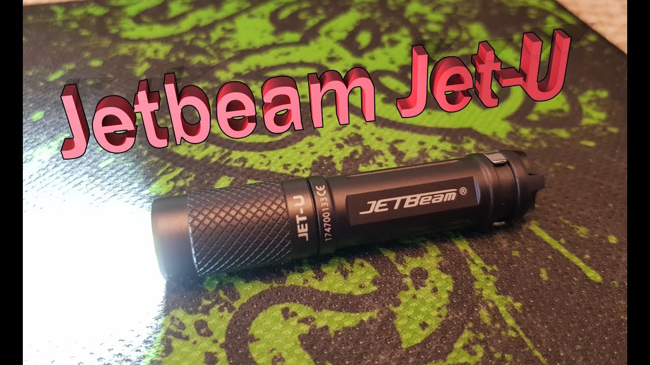 Trail trek review Jetbeam Jet-U flashlight led EDC keychain AAA cell