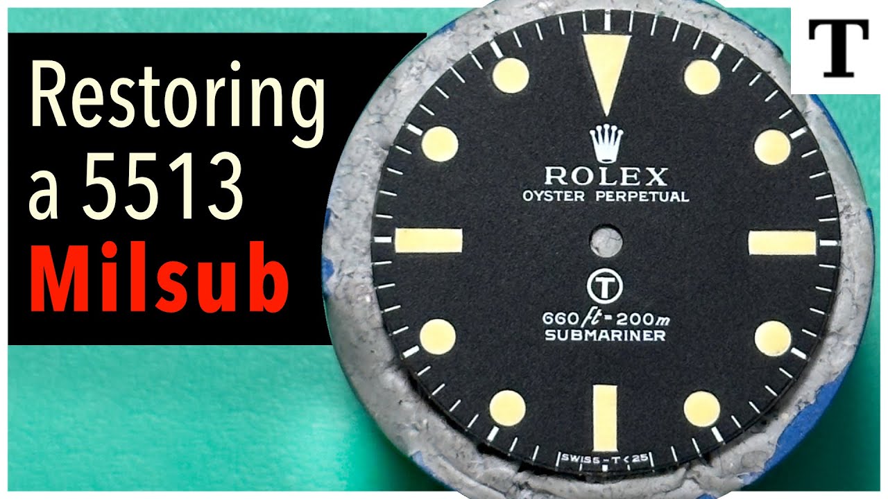 Restoring a 5513 Milsub