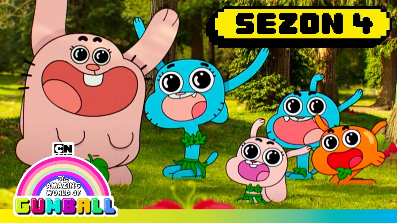 WSZYSTKIE ODCINKI Czwartego Sezonu | Niesamowity świat Gumballa | Cartoon Network