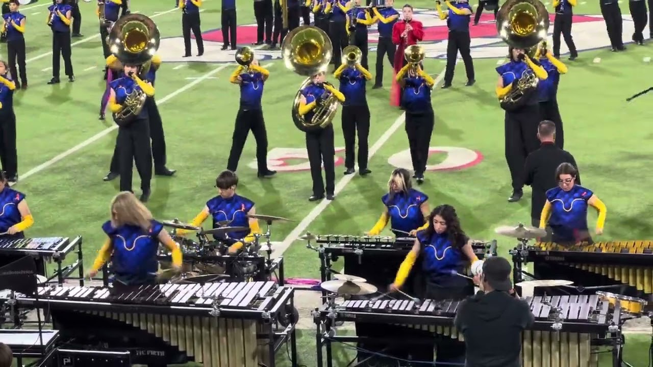Clovis High School Marching Band and Color Guard 2024 - Rule The World