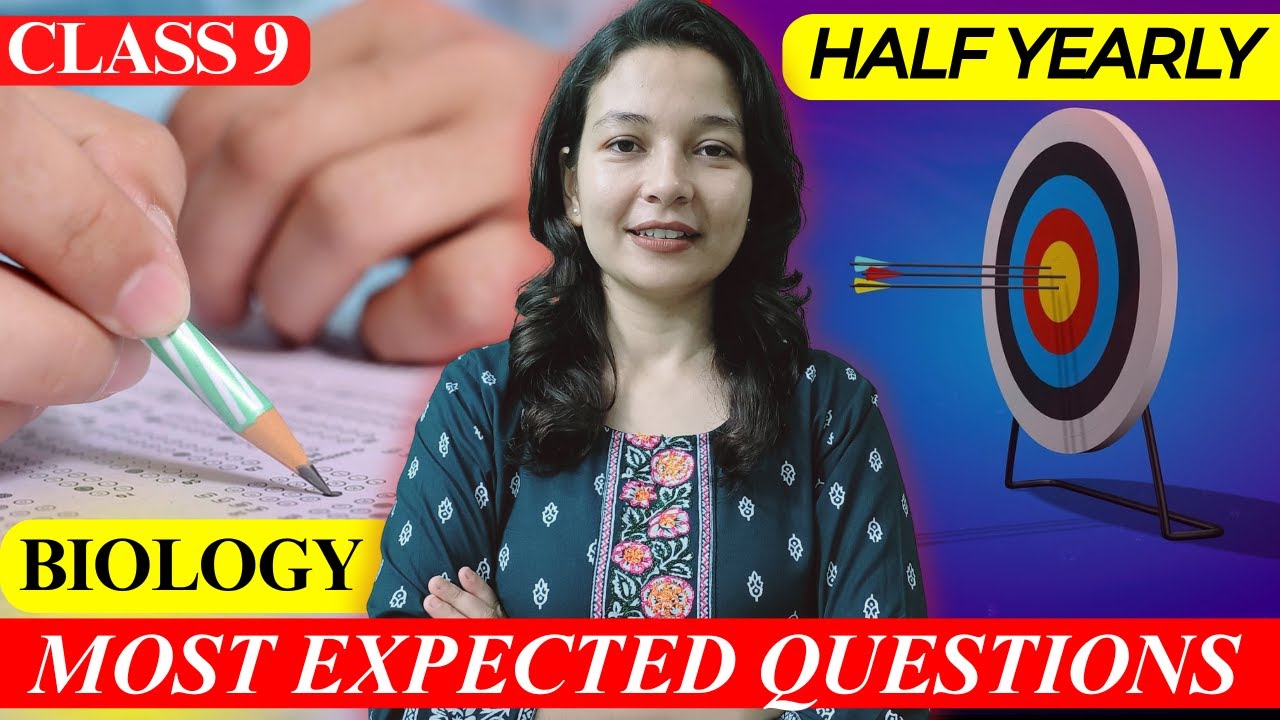Class 9 Science Most Expected Questions  for Half-Yearly Exam 🔥|  Practice Session 2025