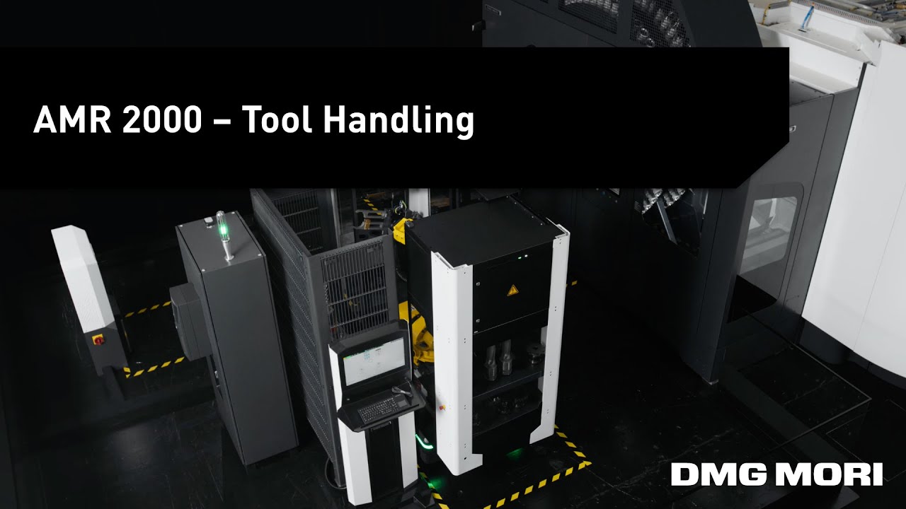 AMR 2000 – Autonomous Mobile Robot for Tool Handling up to ø 280 X 650 mm and 30 kg