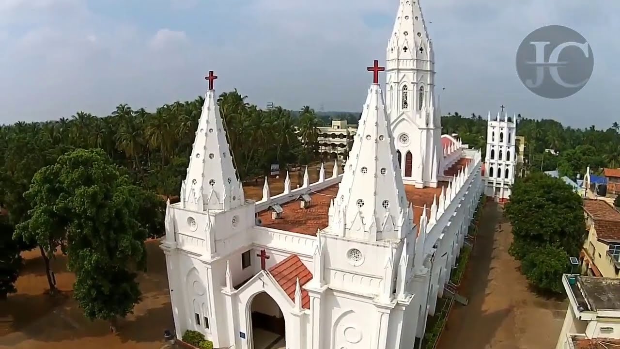 Thanjavur  to Poondi matha church  journey