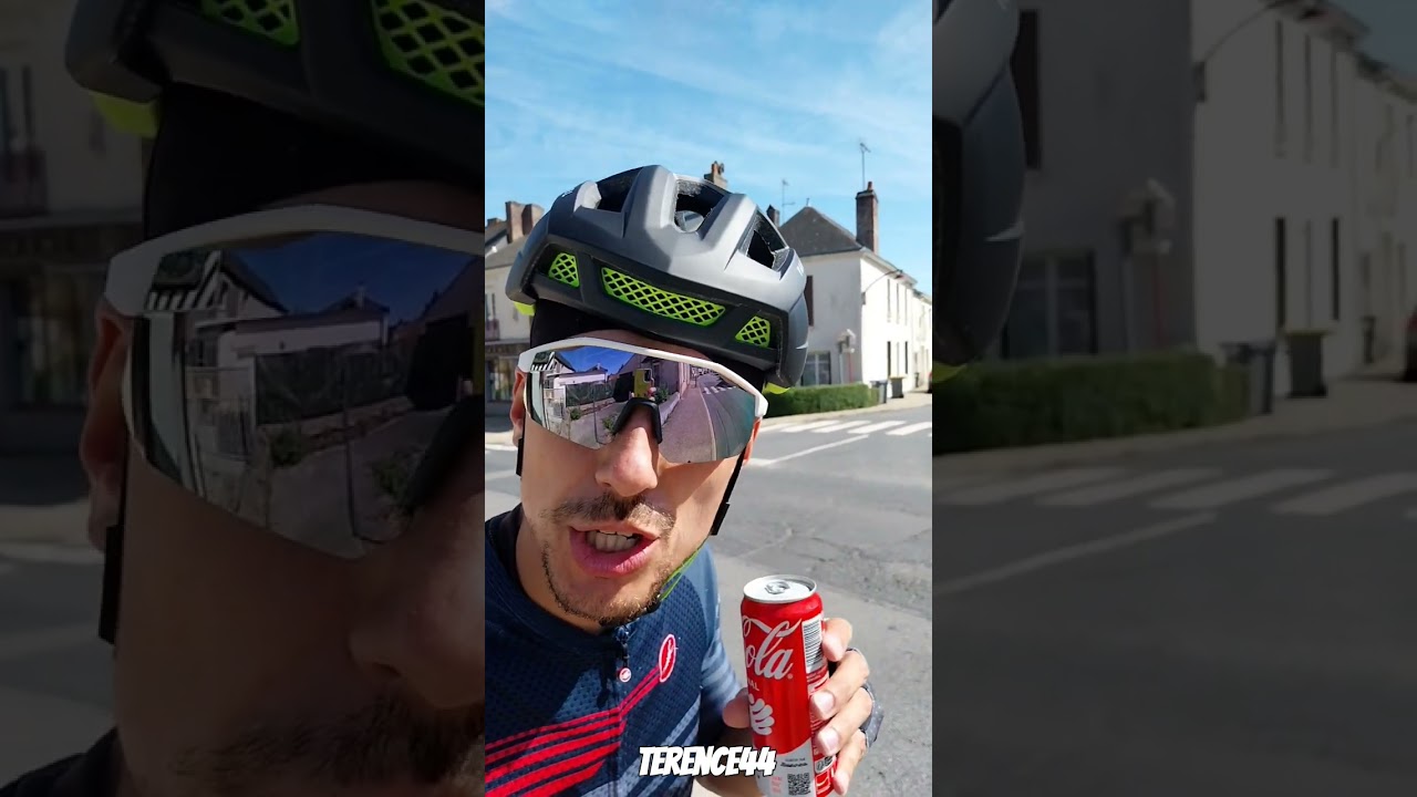 quand il y a la chaleur penser &agrave; prendre une petite canette de sucre☀️🌡💯 cyclisme